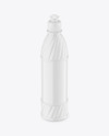 Glossy Plastic Bottle Mockup