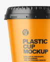Matte Plastic Cup Mockup Matte Plastic Cup Mockup