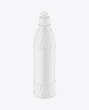 Matte Plastic Bottle Mockup