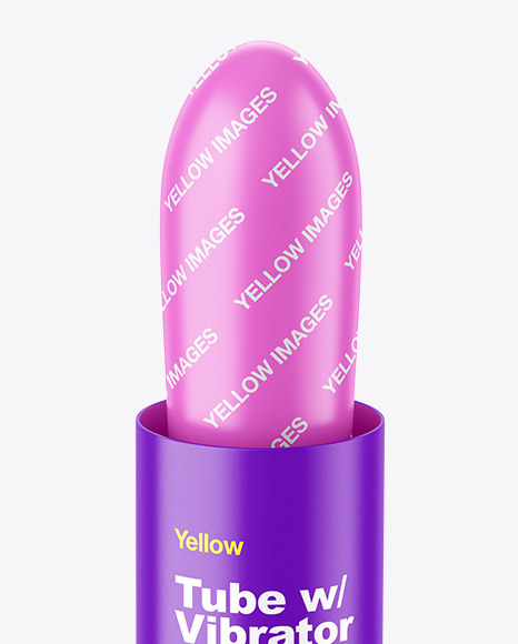 Matte Tube w/ Vibrator Mockup