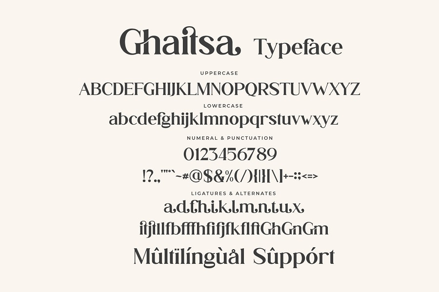 Ghaitsa Font Ghaitsa Font