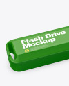 Textured USB Flash Drive Mockup