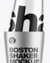 Boston Shaker With Shot Mockup