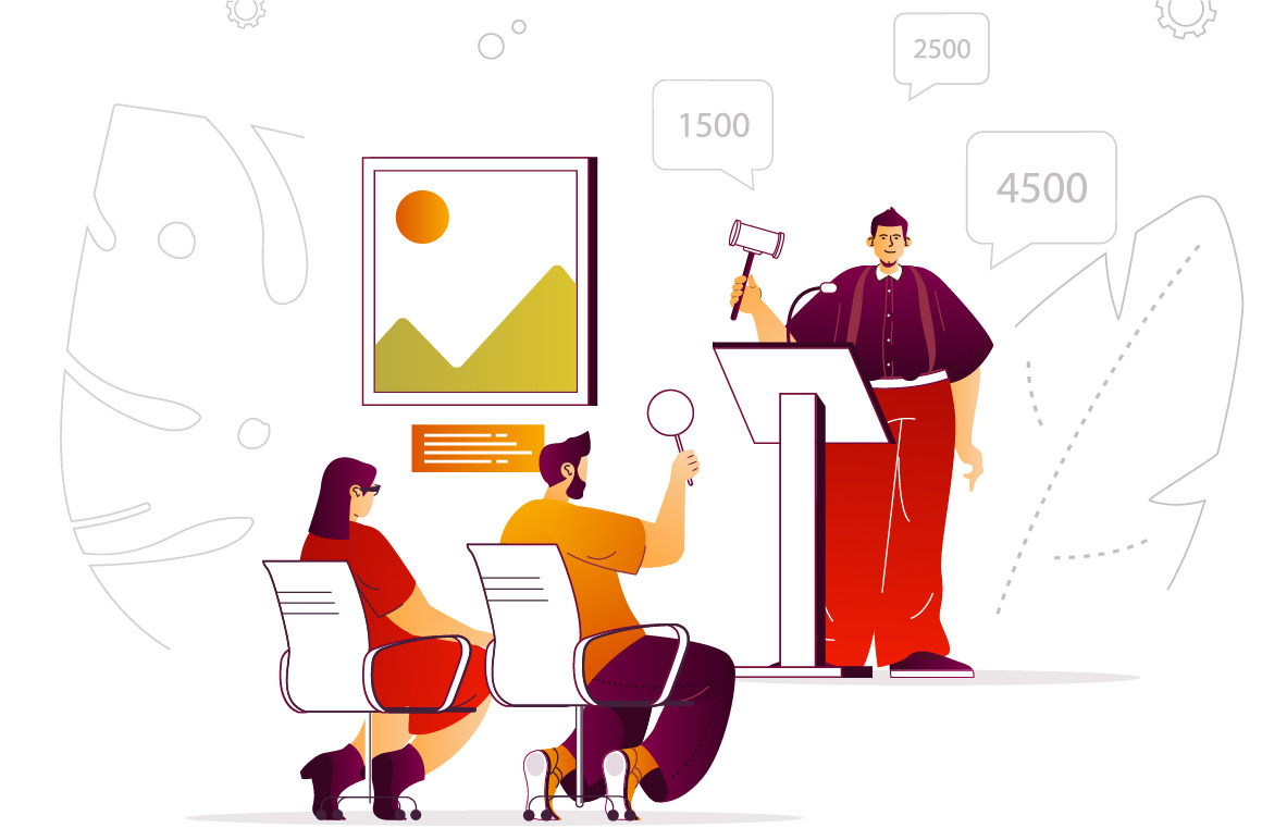 Flat Line Web Illustration Pack