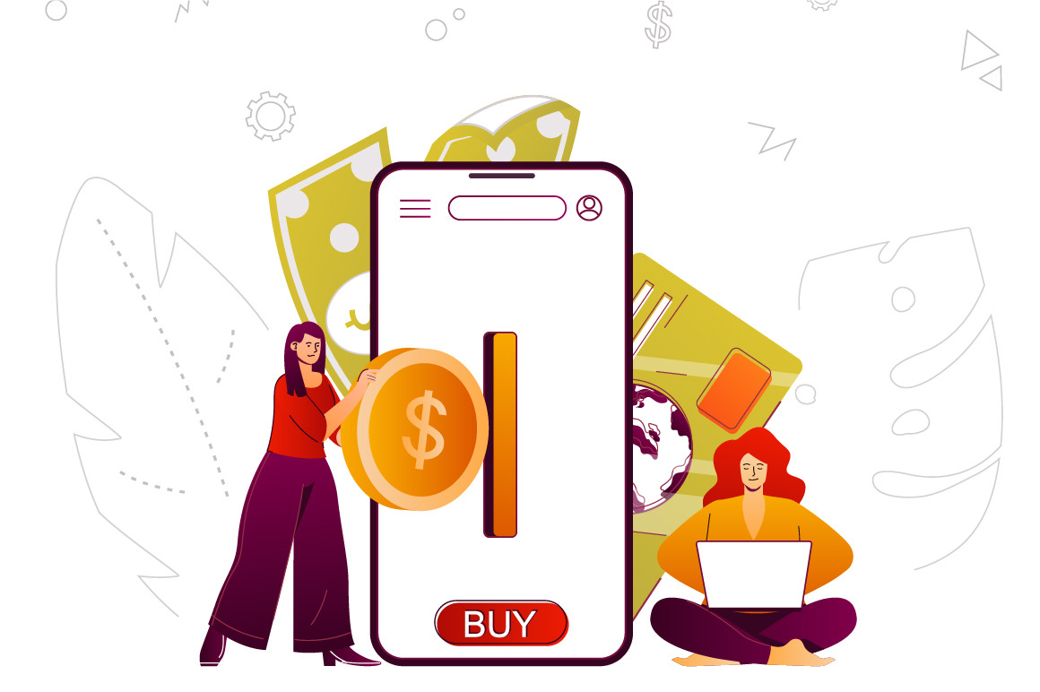 Flat Line Web Illustration Pack