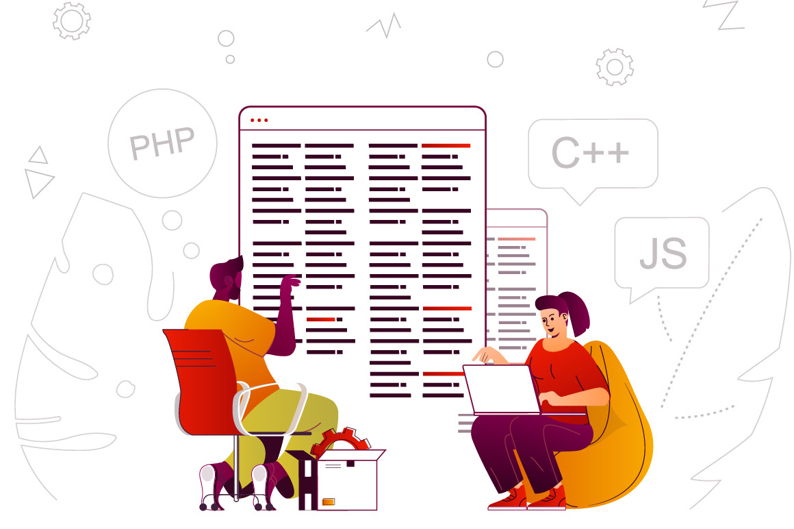 Flat Line Web Illustration Pack