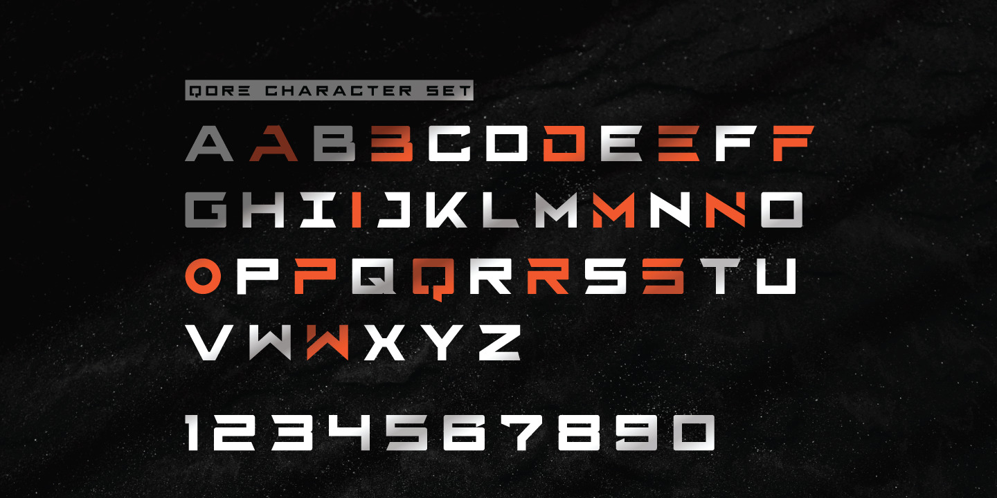 Qore Font Qore Font
