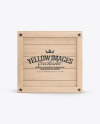 Wooden Box Mockup