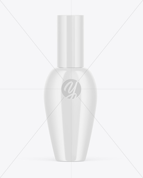 Glossy Perfume Bottle Mockup