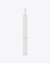 Matte Syringe Mockup
