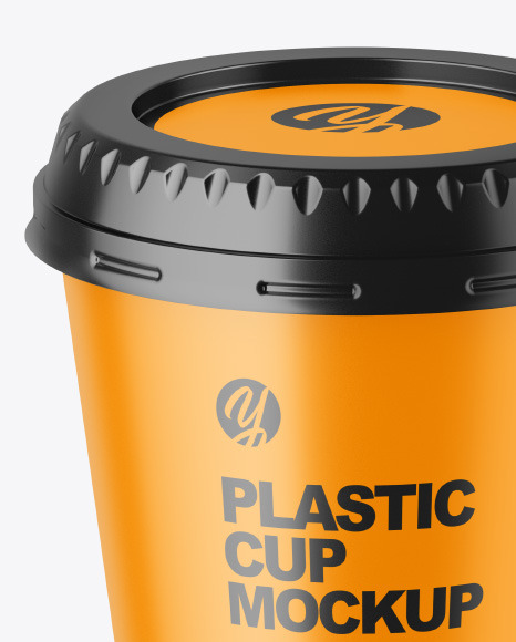 Matte Plastic Cup Mockup Matte Plastic Cup Mockup