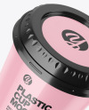 Glossy Plastic Cup Mockup Glossy Plastic Cup Mockup