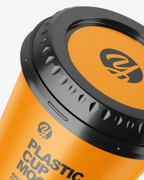 Matte Plastic Cup Mockup Matte Plastic Cup Mockup