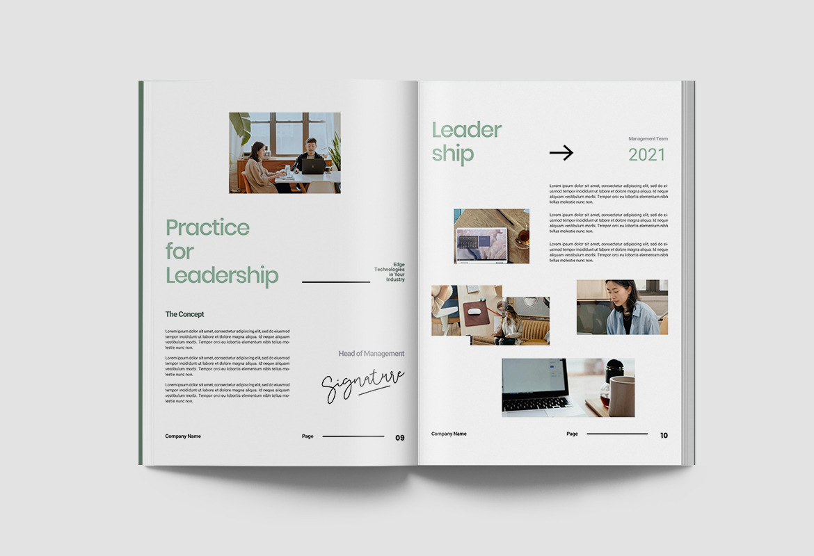 Company Profile Document Indesign Company Profile Document Indesign