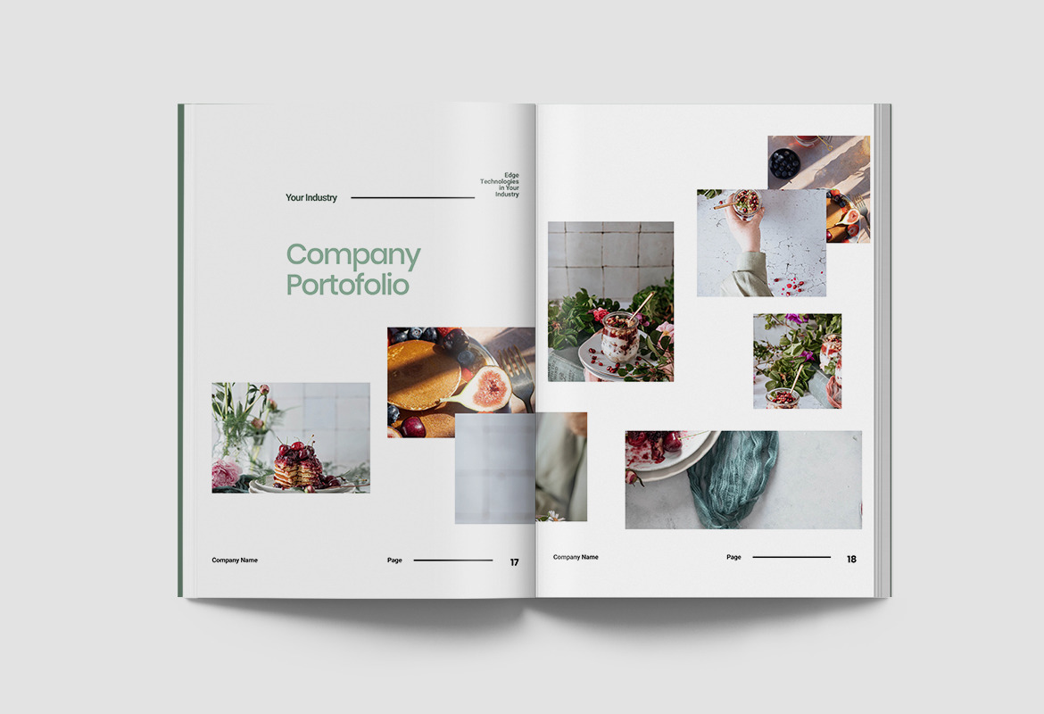 Company Profile Document Indesign Company Profile Document Indesign