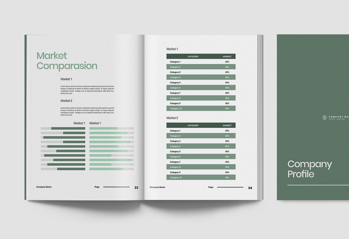 Company Profile Document Indesign Company Profile Document Indesign