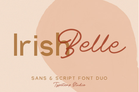 Irishbelle Font Duo - Fonts handwriting