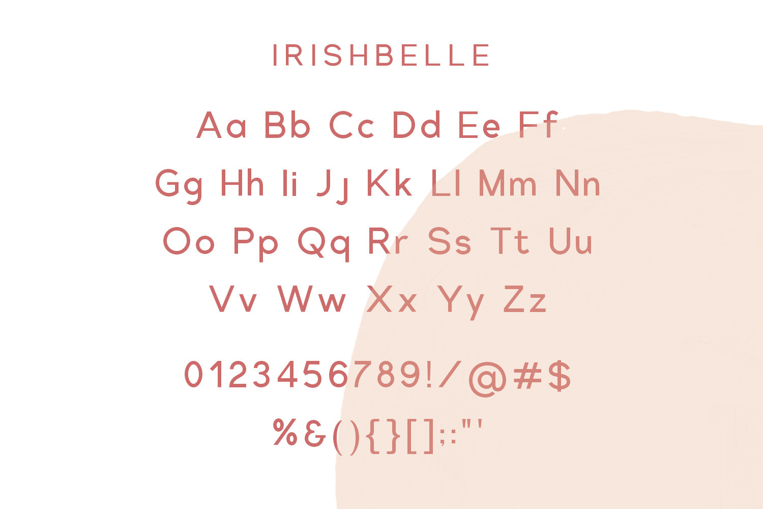 Irishbelle Font Duo Irishbelle Font Duo