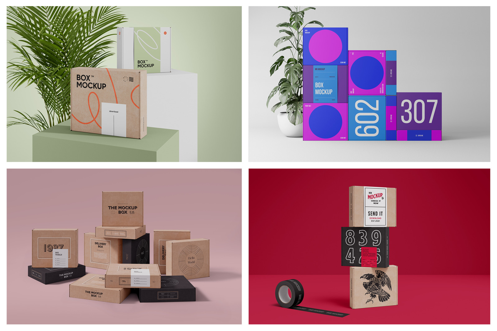 Box Mockups