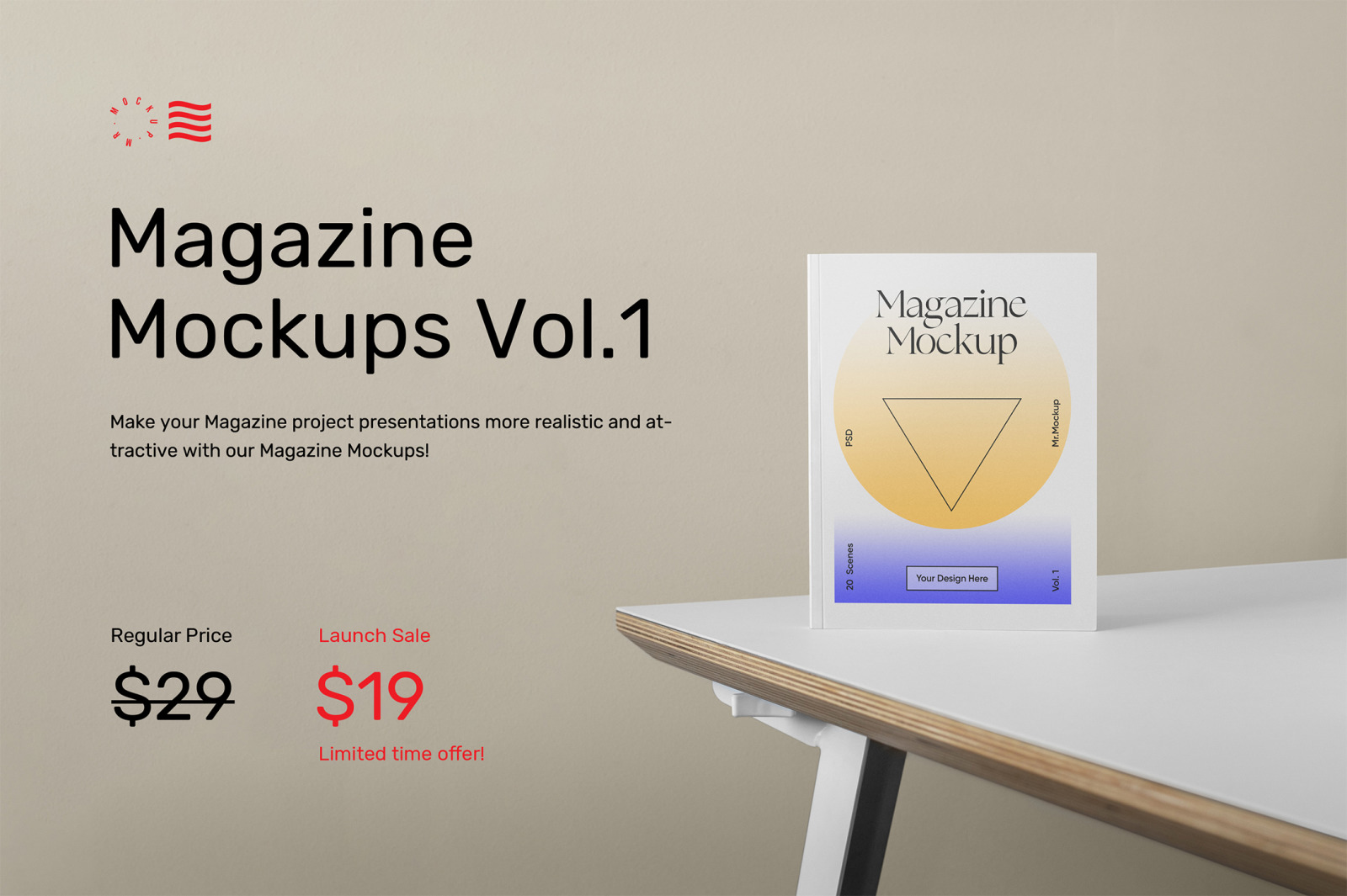 Magazine Mockups Vol.1