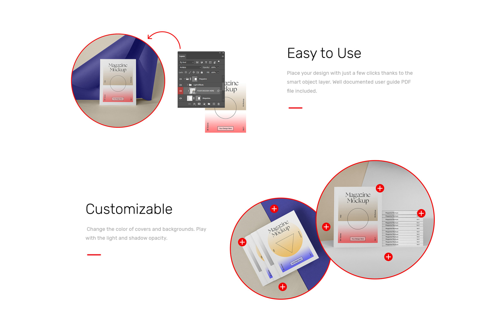 Magazine Mockups Vol.1 Magazine Mockups Vol.1