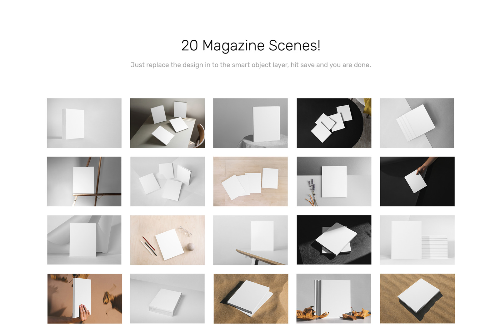 Magazine Mockups Vol.1