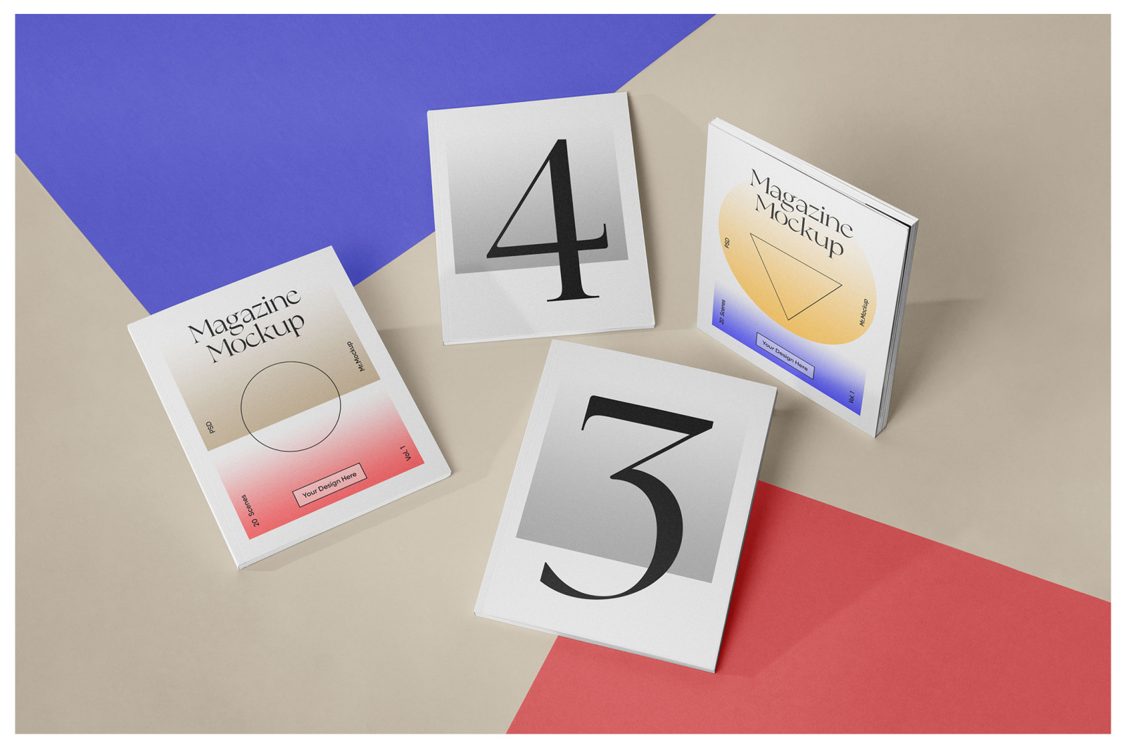 Magazine Mockups Vol.1 Magazine Mockups Vol.1