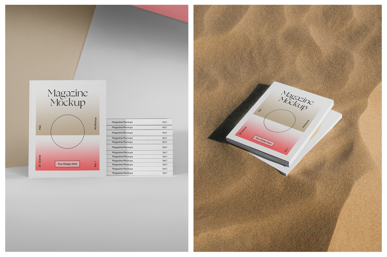 Magazine Mockups Vol.1 Magazine Mockups Vol.1