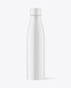 Glossy Plastic Bottle Mockup