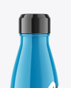 Glossy Plastic Bottle Mockup