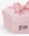 Gift Box Mockup