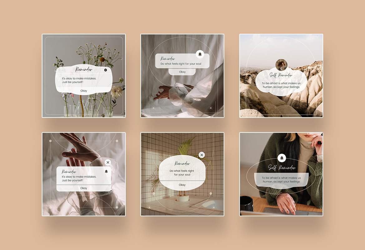 Feminine Reminder Instagram Canva Feminine Reminder Instagram Canva