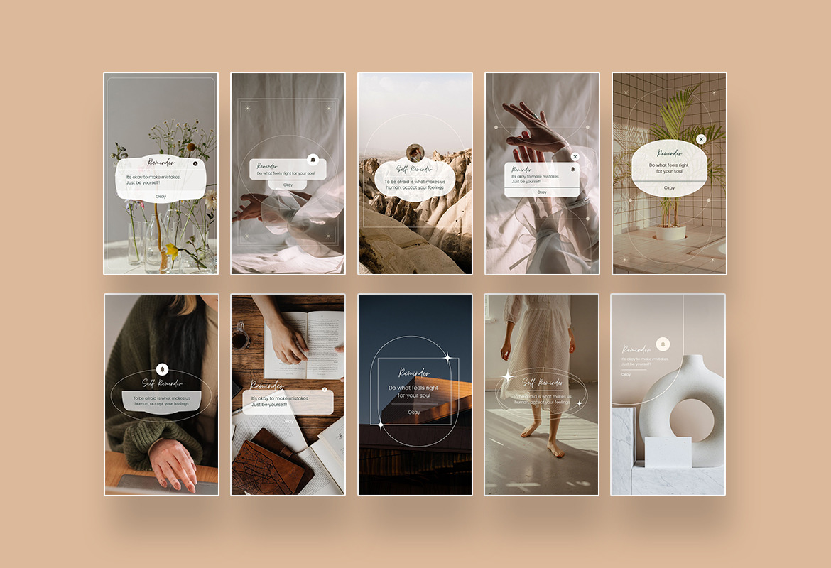 Feminine Reminder Instagram Canva Feminine Reminder Instagram Canva