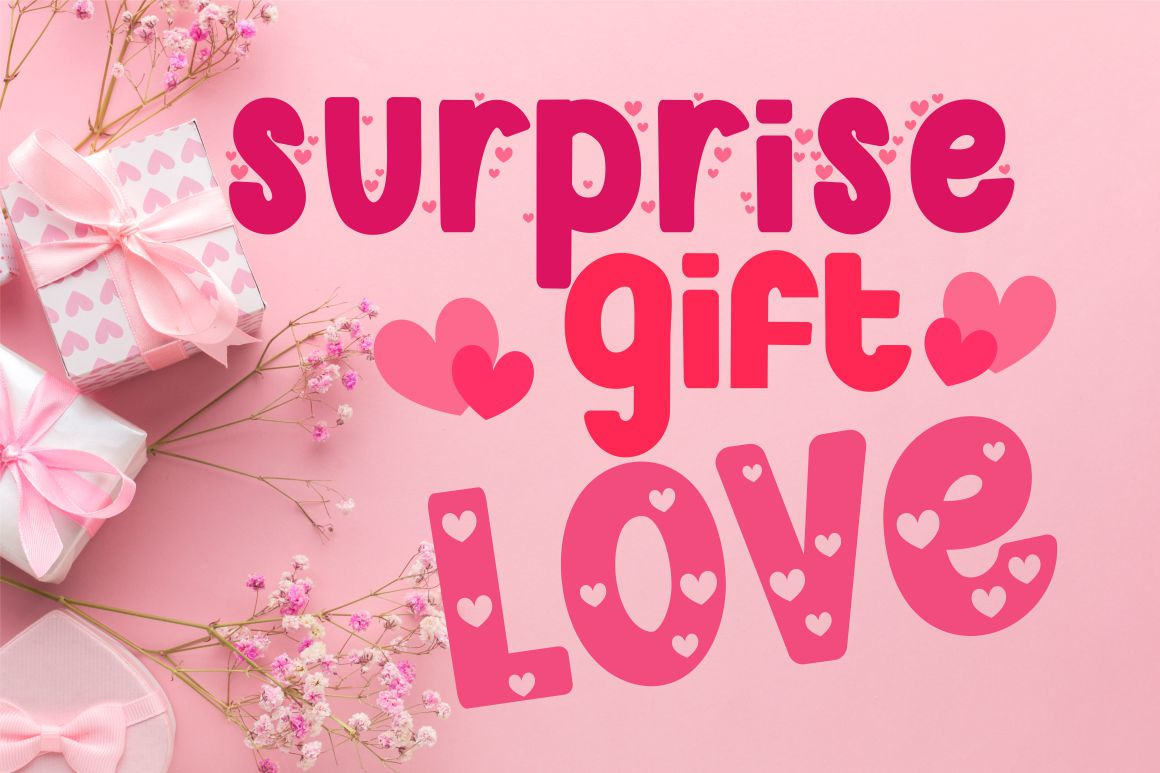Cute Love Story - Quirky Love Font Cute Love Story - Quirky Love Font