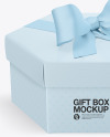 Gift Box Mockup