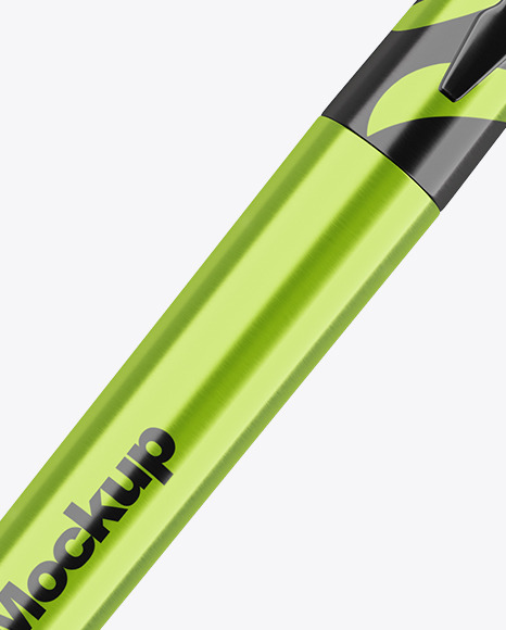 Metallic Pen Mockup