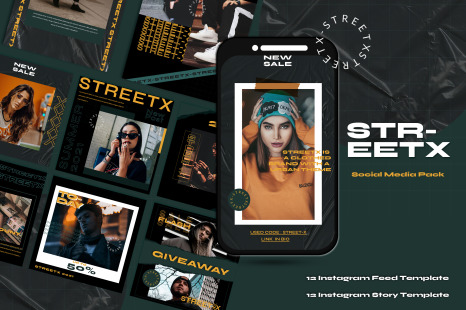 STREETX Instagram Template - Instagram posts