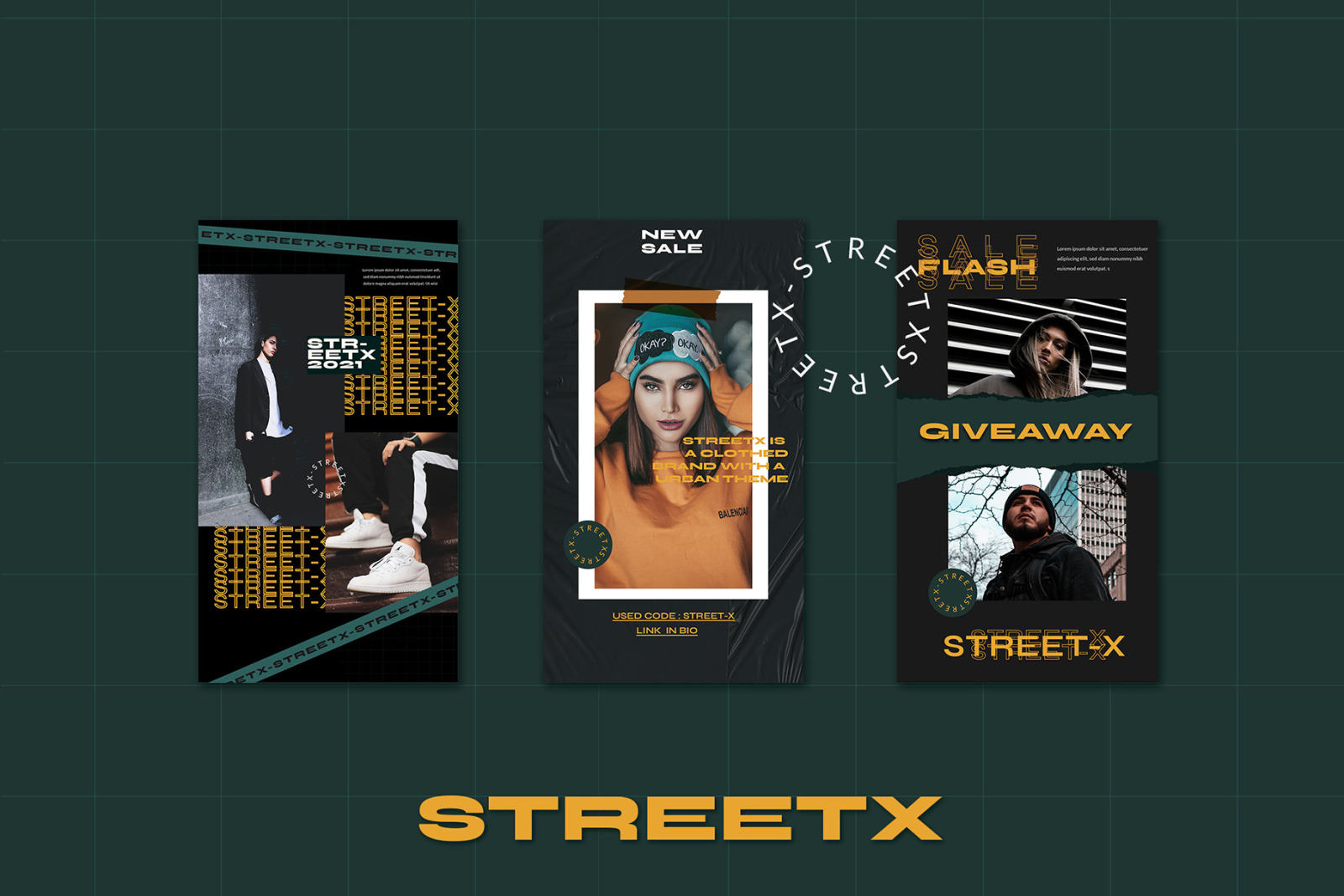 STREETX Instagram Template