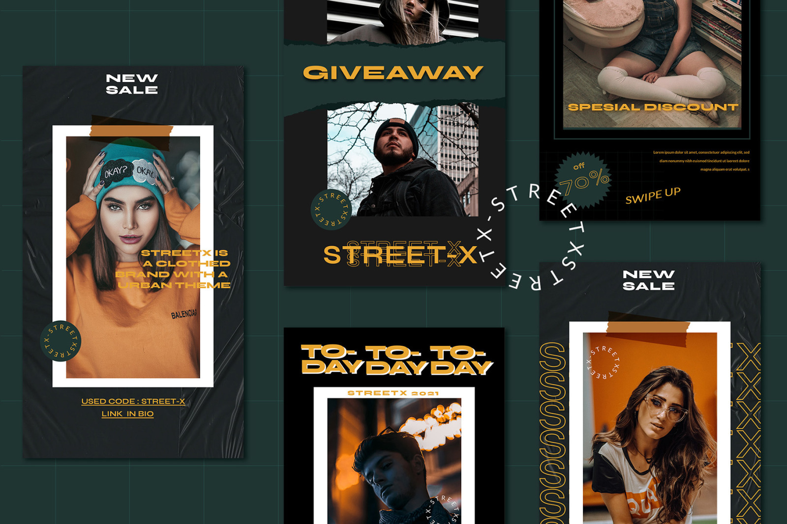 STREETX Instagram Template STREETX Instagram Template