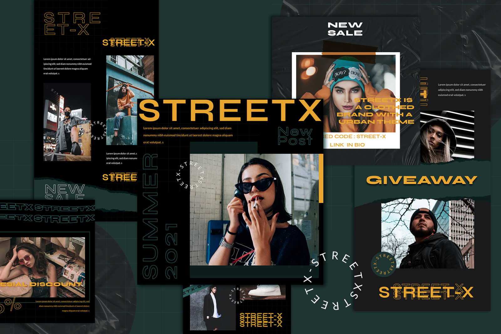 STREETX Instagram Template