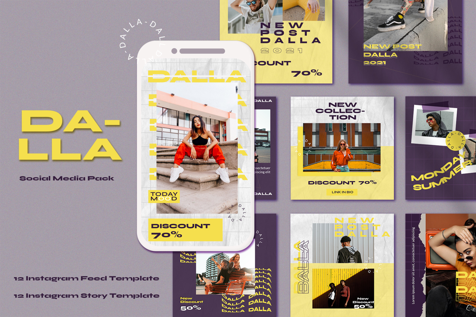 DALLA Instagram Template DALLA Instagram Template