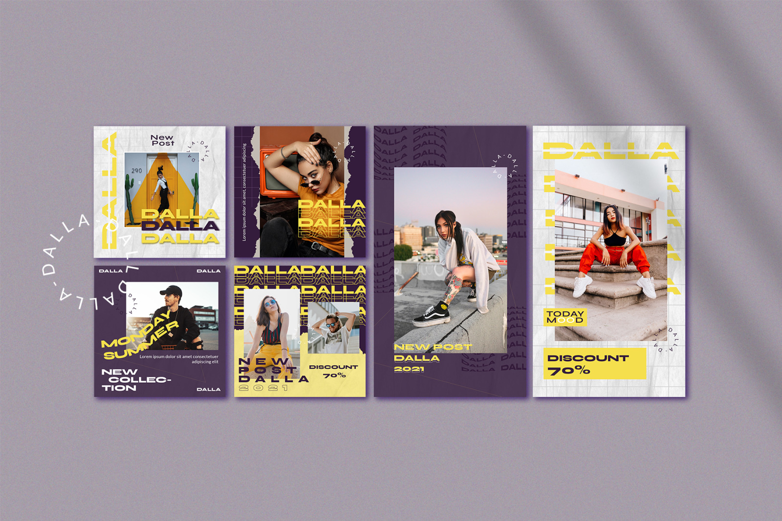 DALLA Instagram Template DALLA Instagram Template
