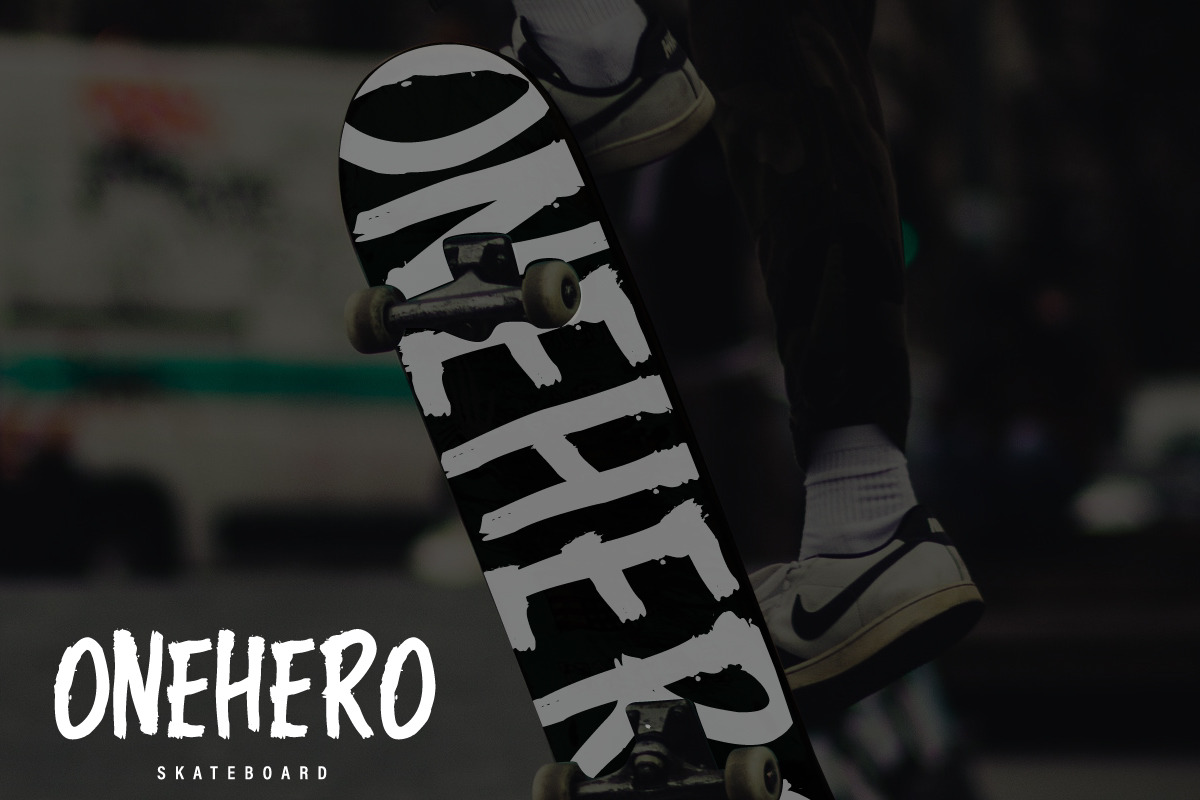 Khensin Brush Font Khensin Brush Font