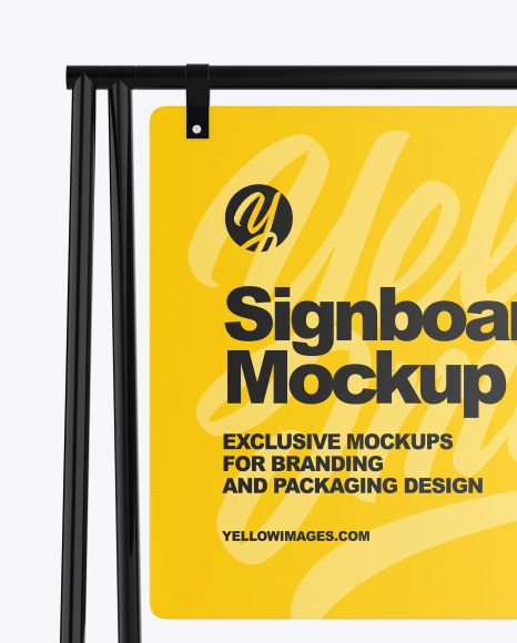 Advertising Signboard Mockup