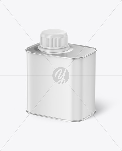 Matte Tin Can Mockup