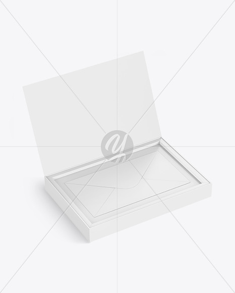 Envelope in a Box Mockup