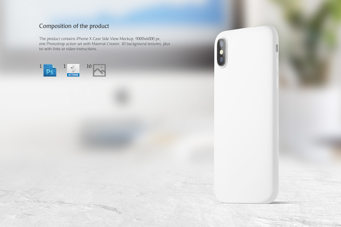 iPhone X Case Mockup