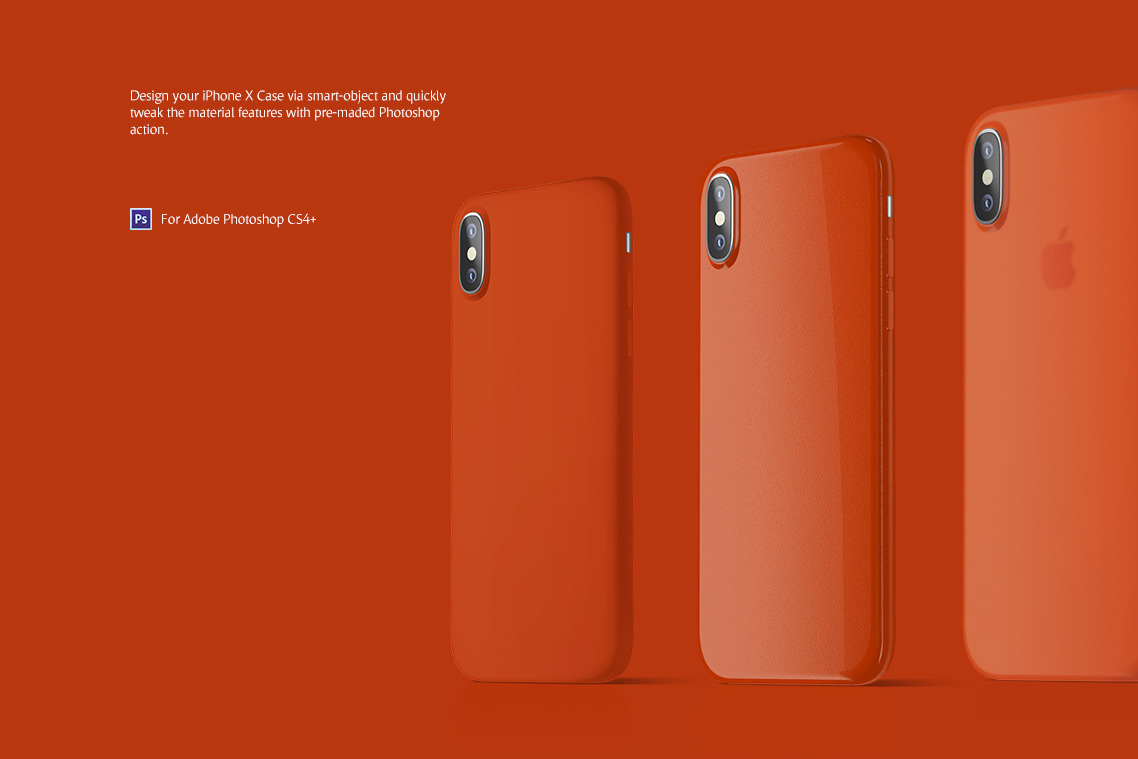 iPhone X Case Mockup iPhone X Case Mockup