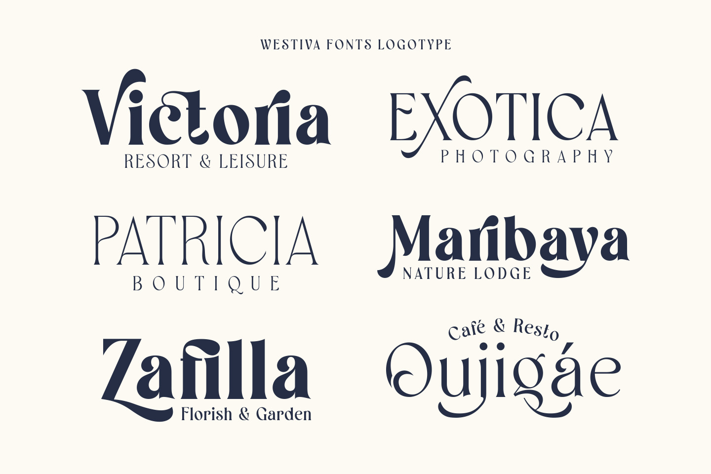 Westiva Fonts Family