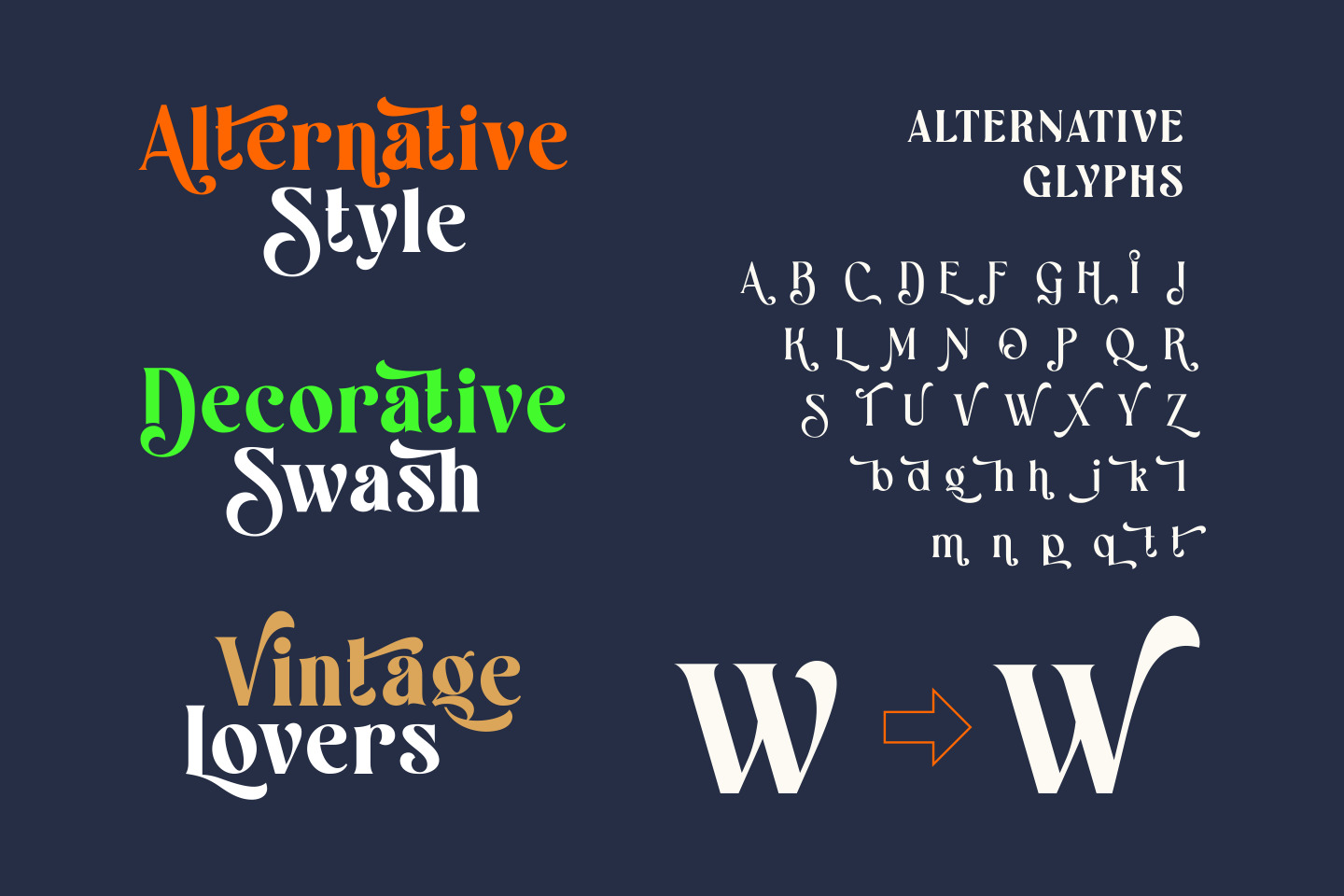 Westiva Fonts Family